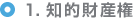 １．知的財産権 